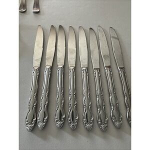 Towle PIERRE Japan Stainless Dinner Knives‎ Set Of 8 Vintage
